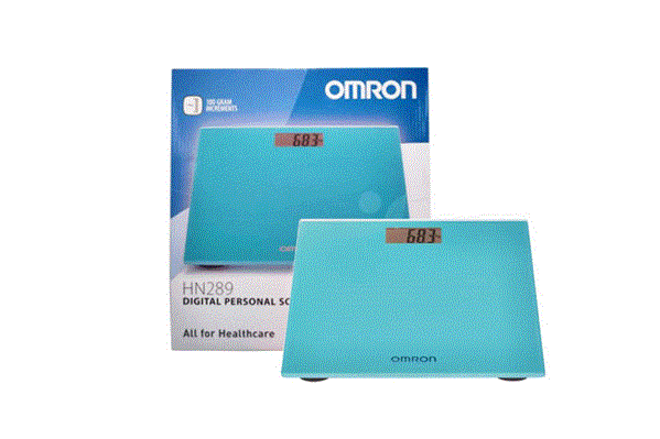 OMRON HN289 DIGITAL PERSONAL SCALE BLUE - Life Care Pharmacy