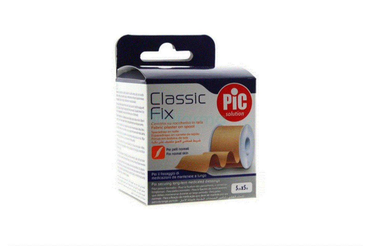 PIC CLASSIC FIX  PLASTER 5CMX5 M - Life Care Pharmacy