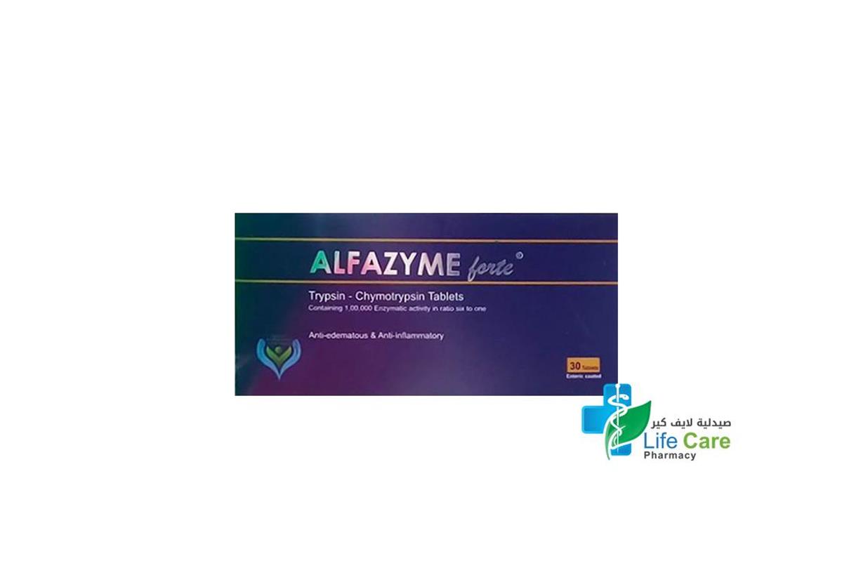 ALFAZYME FORTE 30 TAB - Life Care Pharmacy