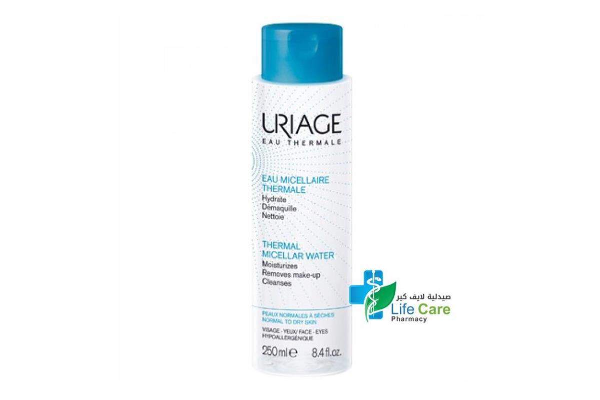 URIAGE THERMAL MICELLAR WATER FOR DRY SKIN 250 ML - Life Care Pharmacy