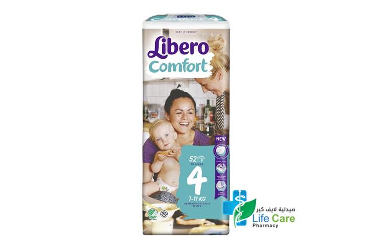 LIBERO COMFORT 4  52 DIAPERS - Life Care Pharmacy