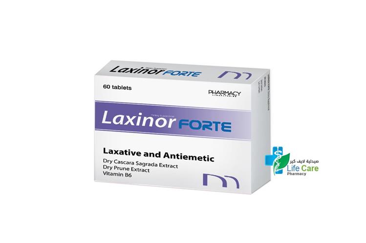 LAXINOR FORTE 60 TABLETS - Life Care Pharmacy