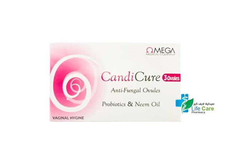 CANDI CURE 3 OVULES - Life Care Pharmacy
