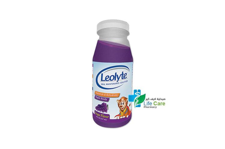 LEOLYTE GRAPE FRUIT FLAVOR 237ML - Life Care Pharmacy