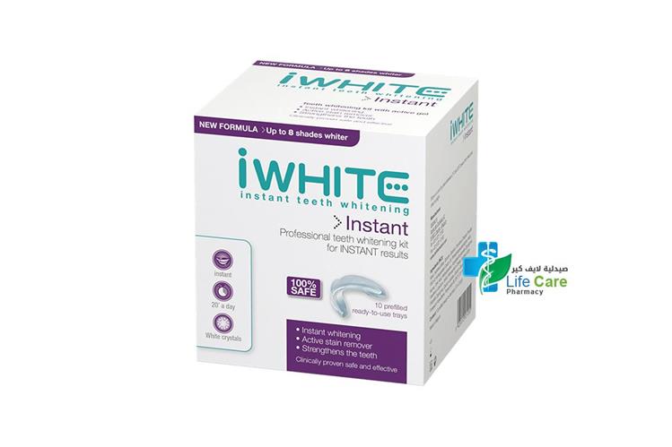I WHITE INSTANT TEETH WHITENING 10 PREFILLED - Life Care Pharmacy