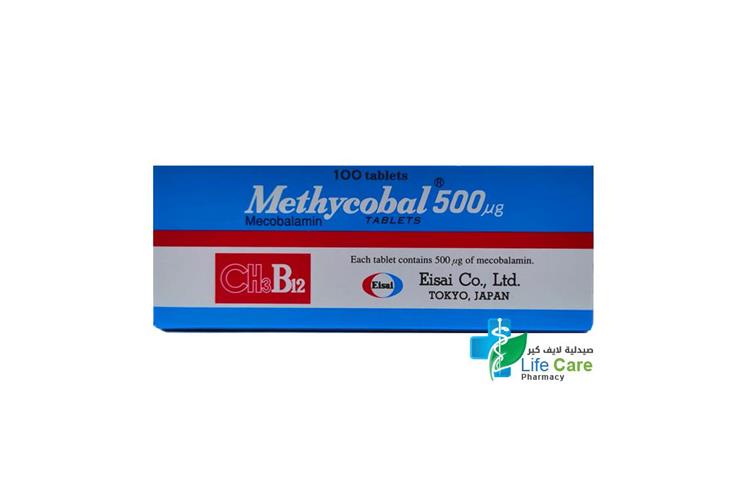 METHYCOBAL 500MCG 100TABLETS - Life Care Pharmacy