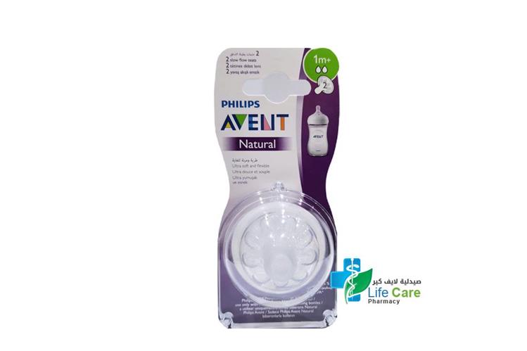 PHILIPS AVENT NATURAL 2.0 TEATS 1 MONTH PLUS - Life Care Pharmacy