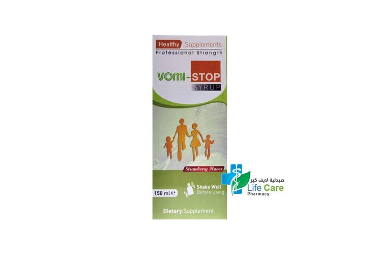 HEALTHY VOMI STOP SYRUP 150 ML - Life Care Pharmacy