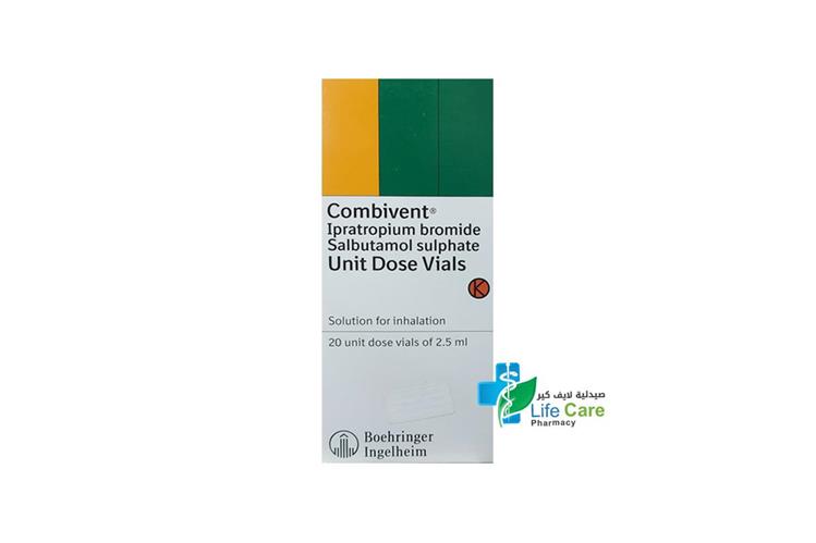 COMBIVENT UNIT DOSE VIALS 20 VLS - Life Care Pharmacy
