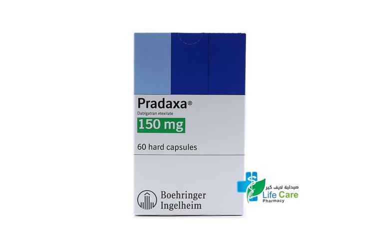 PRADAXA 150 MG 60 HARD CAPSULE - Life Care Pharmacy