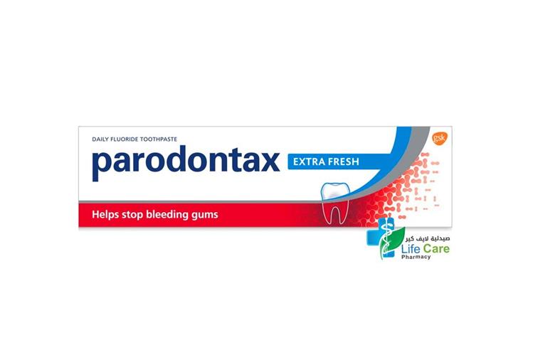 PARODONTAX EXTRA FRESH TOOTHPASTE 75 ML - Life Care Pharmacy