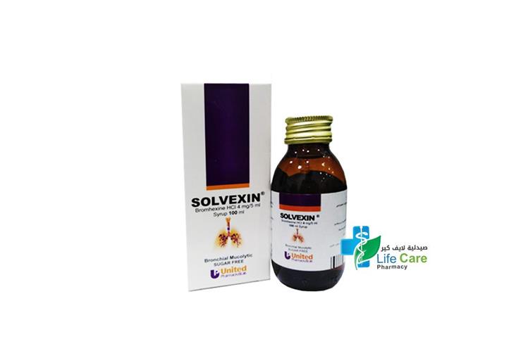 SOLVEXIN SYRP 100 ML - Life Care Pharmacy