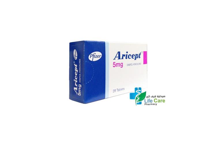 ARICEPT 5 MG 28 TABLETS - Life Care Pharmacy