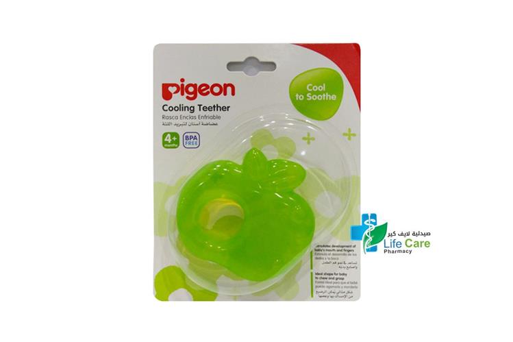 PIGEON COOLING TEETHER APPLE PLUS 4 MONTH - Life Care Pharmacy