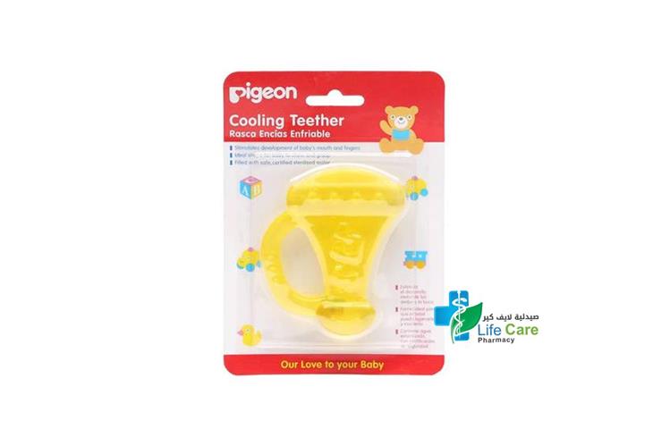 PIGEON COOLING TEETHER TRUMPET PLUS 4 MONTH - Life Care Pharmacy