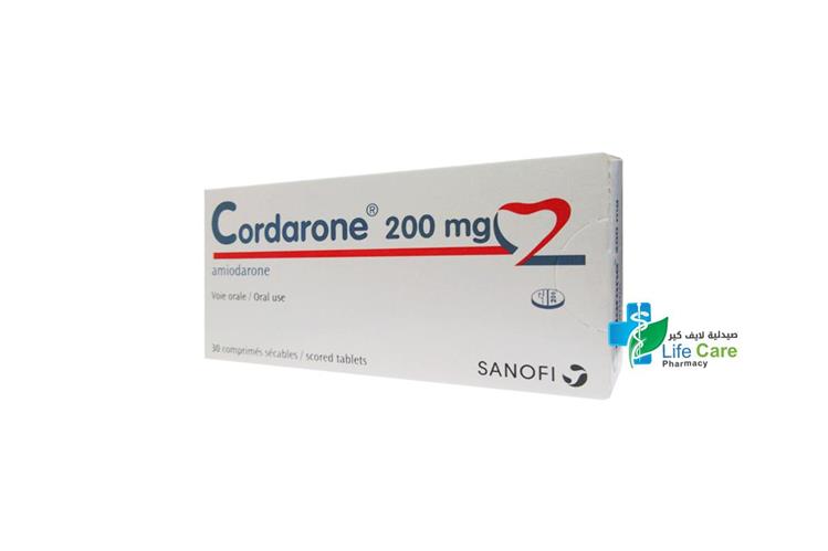 CORDARONE 200 MG 30 TABLETS - Life Care Pharmacy