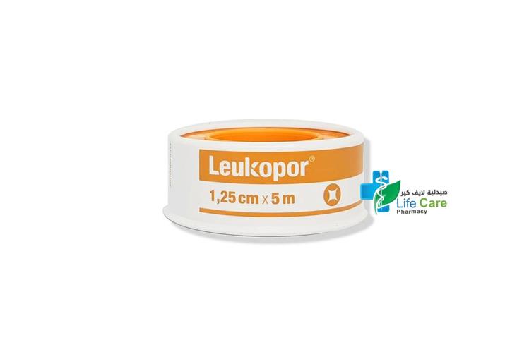 LEUKOPOR 1.25 CM X 5 M - Life Care Pharmacy