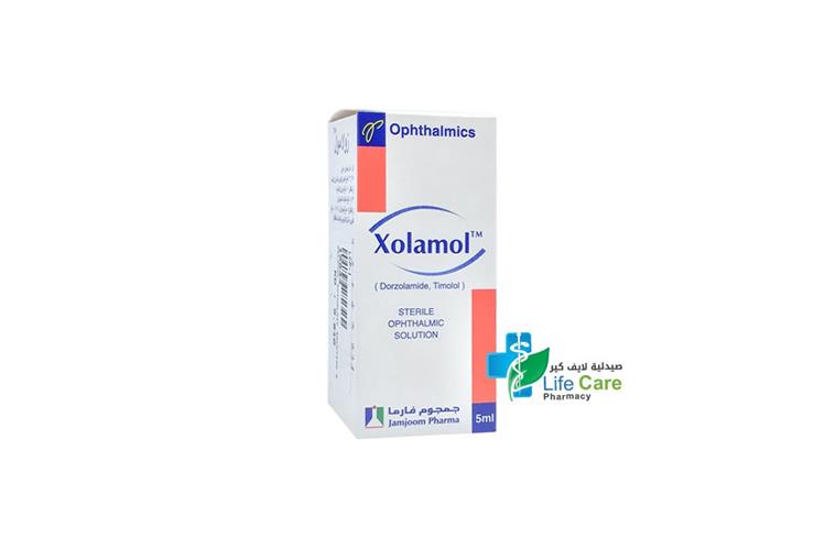 XOLAMOL OPHTHALMIC SOLUTION 5 ML - Life Care Pharmacy