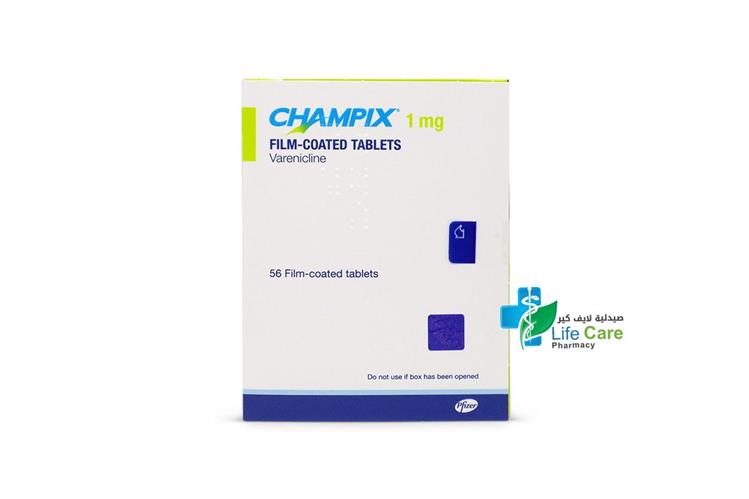CHAMPIX 1MG 56 TABLETS - Life Care Pharmacy