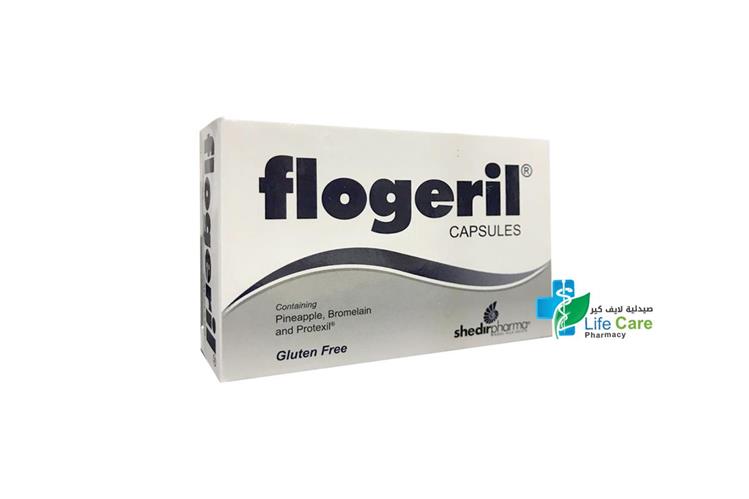 FLOGERIL 30 CAPSULES - Life Care Pharmacy