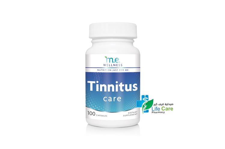 ME WELLNESS TINNITUS CARE 100 CAPSULES - Life Care Pharmacy