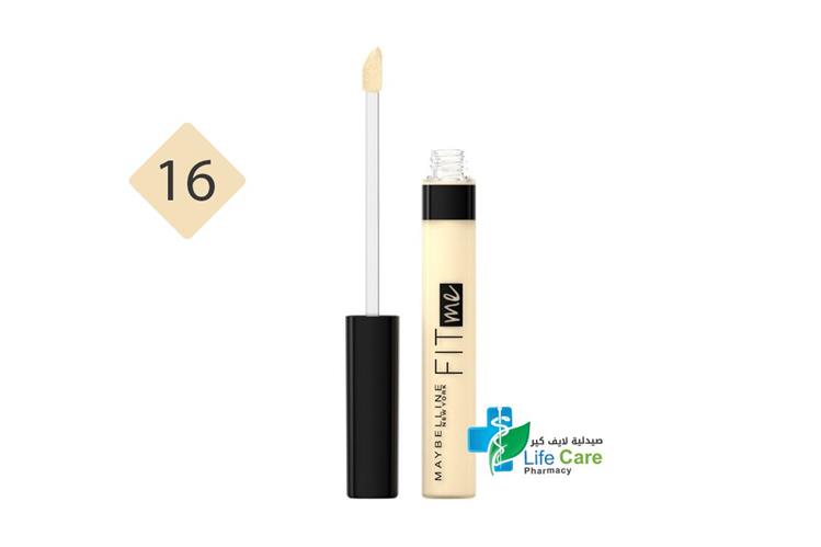 MAYBELLINE FIT ME CONC 16 WARM NUDE - Life Care Pharmacy