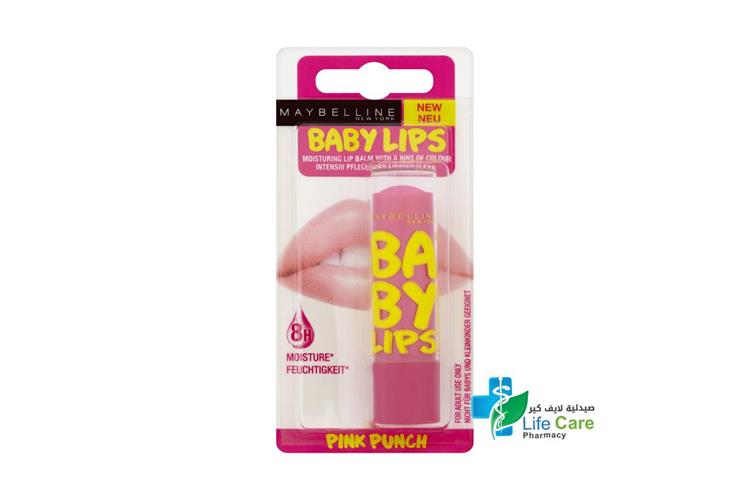 MAYBELLINE BABY LIP BALM 25 PINK PUNCH - Life Care Pharmacy