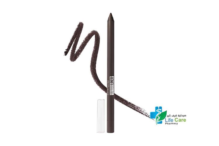 MAYBELLINE TATTOO LINER GEL PENCIL 910 BOLD BROWN - Life Care Pharmacy