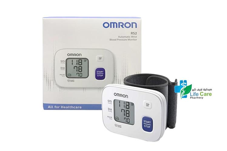 OMRON BLOOD PRESSURE MONITOR RS2 - Life Care Pharmacy