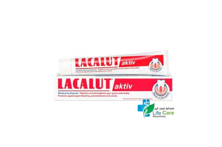 LACALUT AKTIV TOOTHPASTE - Life Care Pharmacy