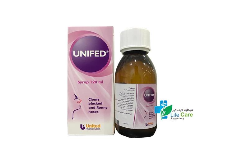 UNIFED SYRUP 120 ML - Life Care Pharmacy