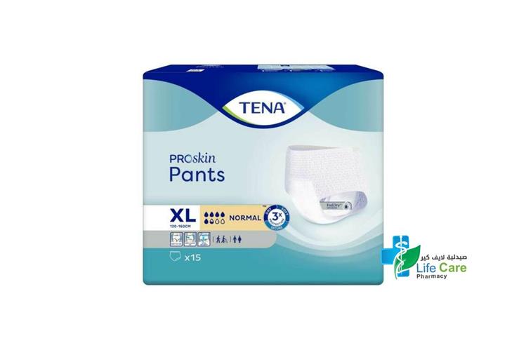 TENA PANTS NORMAL XL 15 PCS - Life Care Pharmacy