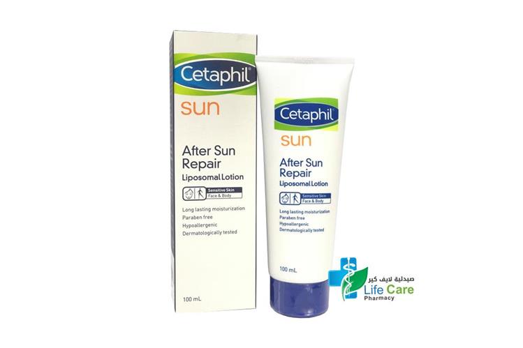 CETAPHIL AFTER SUN REPAIR LOTION 100 ML - Life Care Pharmacy