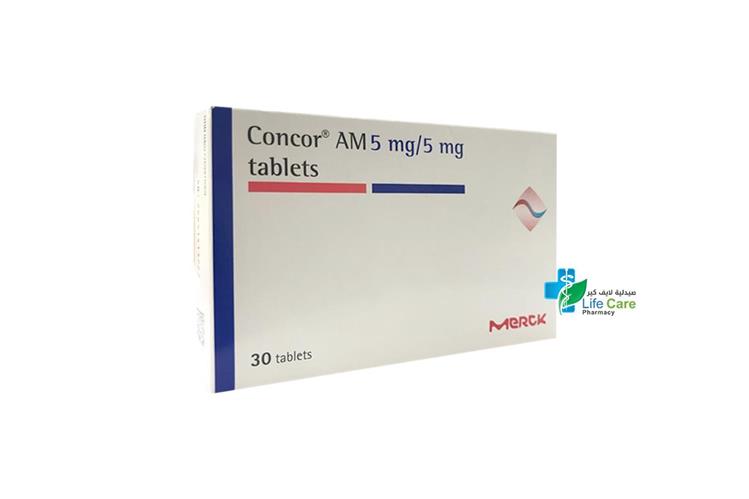 CONCOR AM 5 MG 5 MG 30 TABLETS - Life Care Pharmacy