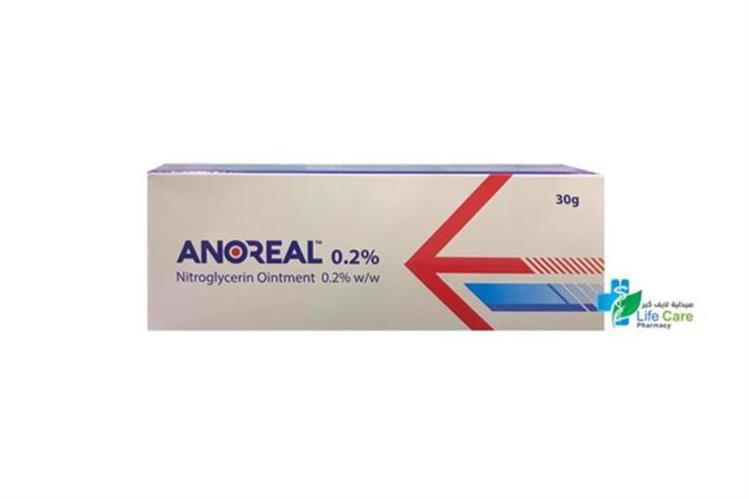 ANOREAL 0.2% OINTMENT 30G - Life Care Pharmacy