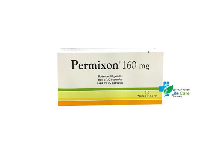 PERMIXON 160MG 30 CAPSULES - Life Care Pharmacy