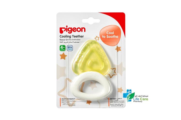 PIGEON COOLING TEETHER TRIANGLE PLUS 4 MONTH - Life Care Pharmacy