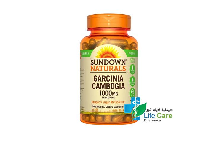 SUNDOWN GARCINIA CAMBOGIA 1000MG 90 CAPSULES - Life Care Pharmacy