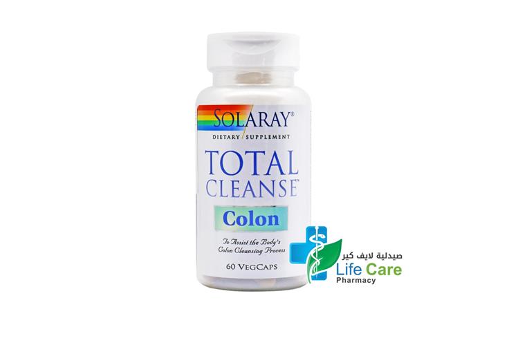 SOLARAY TOTAL CLEANSE COLON 60VEGCAPS - Life Care Pharmacy