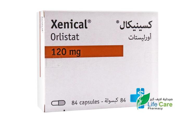 XENICAL 120 MG 84 CAPSULES - Life Care Pharmacy