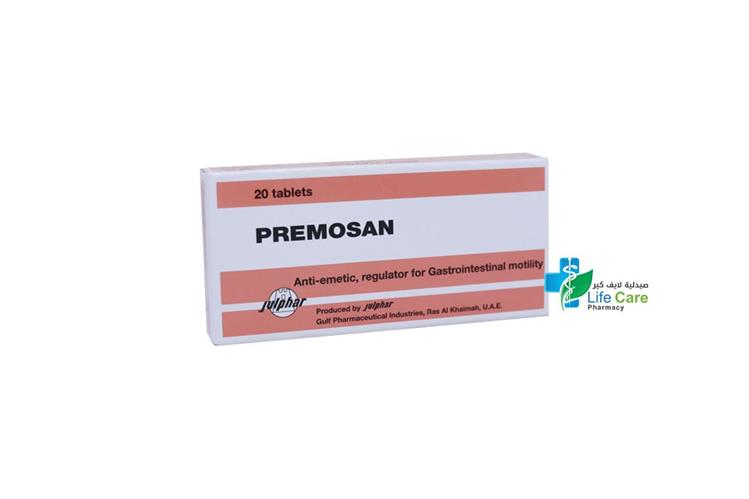 PREMOSAN 10MG 20 TABLETS - Life Care Pharmacy