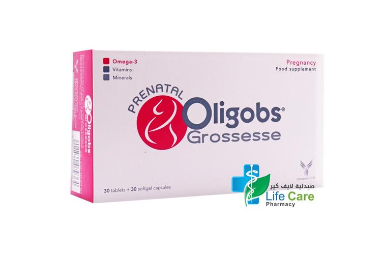 OLIGOBS GROSSESSE 30 TAB PLUS  30 SOFTGEL - Life Care Pharmacy