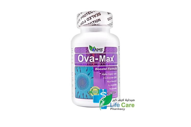 AMS OVA MAX 120 CAP - Life Care Pharmacy