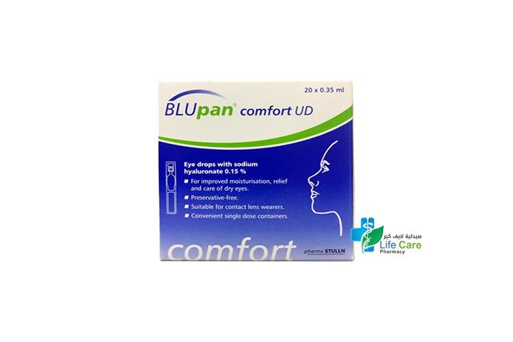 BLUPAN COMFORT UD 20X 0.35 ML - Life Care Pharmacy