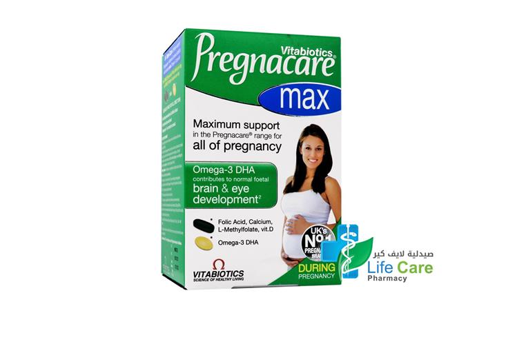 VITABIOTICS PREGNACARE MAX 84 TAB AND CAP - Life Care Pharmacy
