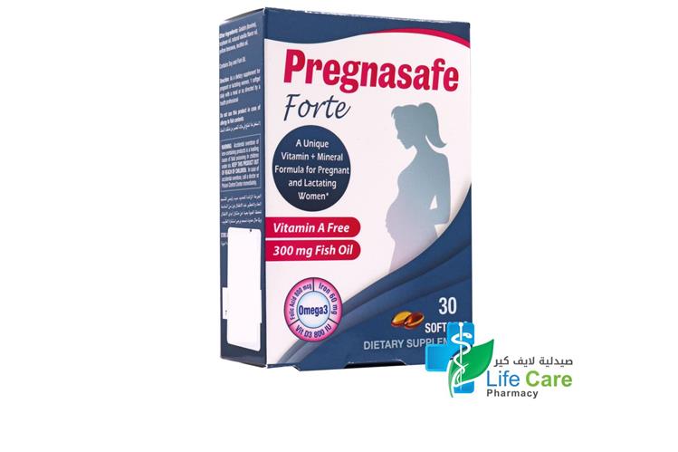 PURE HEALTH PREGNASAFE FORTE 30 SOFTGELS - Life Care Pharmacy