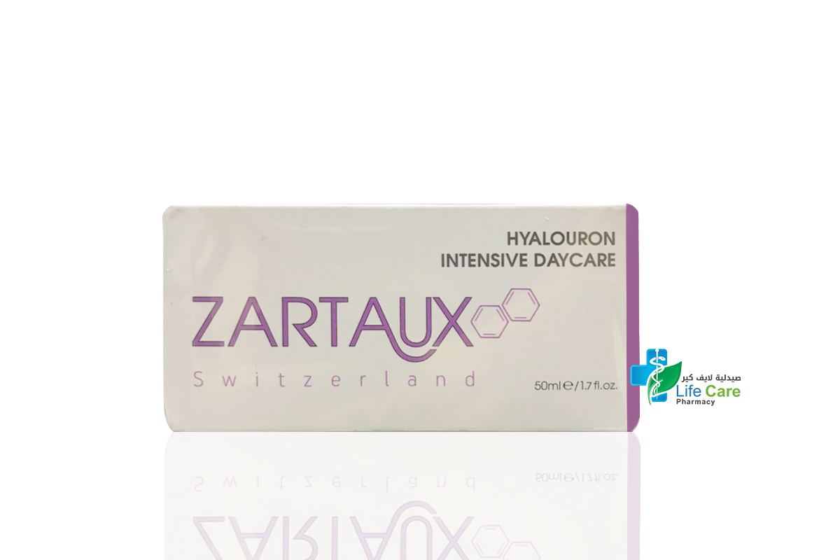 ZARTAUX HYALOURON INTENSIVE DAYCARE 50 ML - Life Care Pharmacy