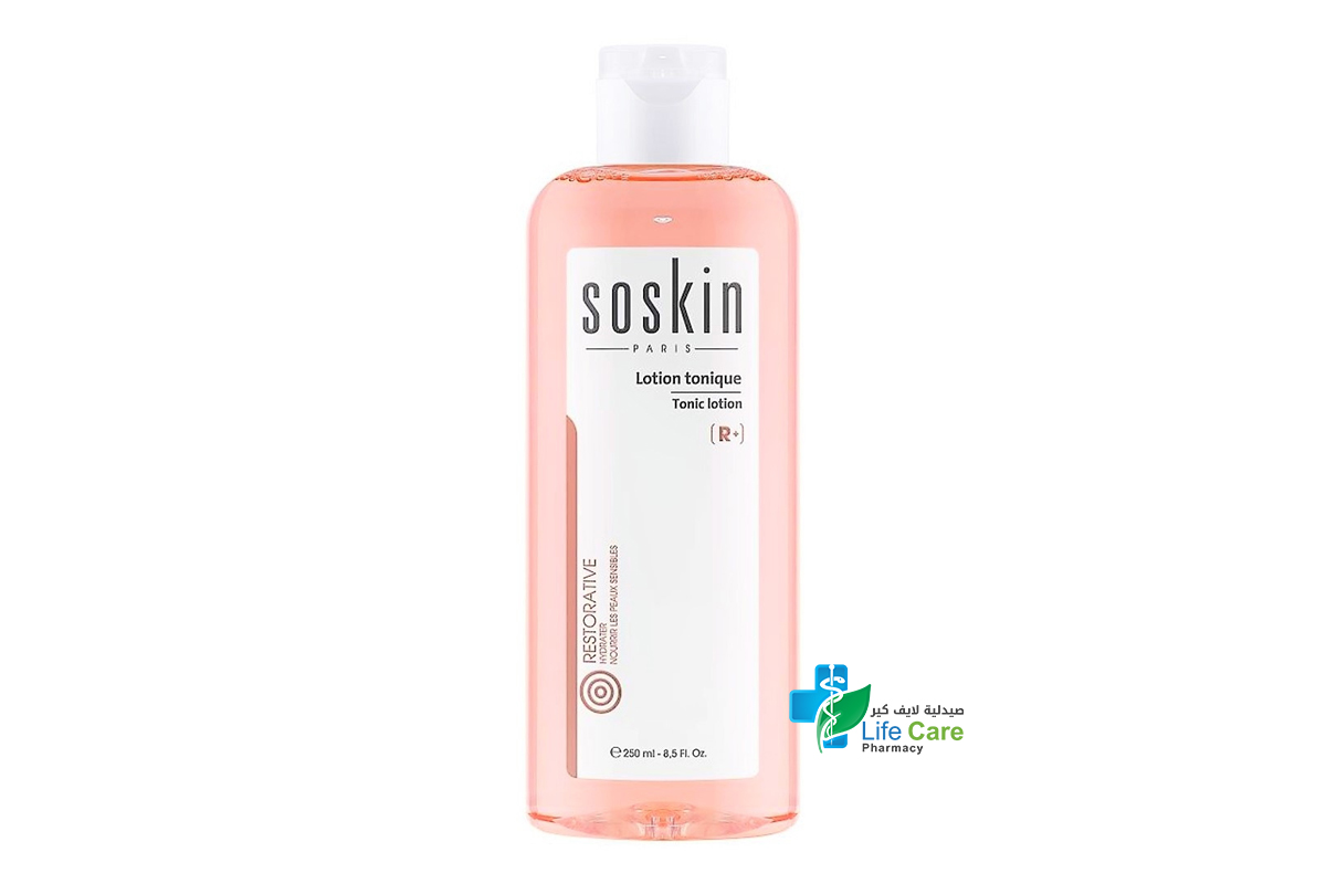 SOSKIN TONIC LOTION 250 ML - Life Care Pharmacy