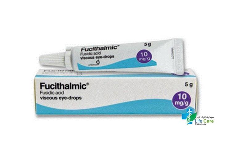 FUCITHALMIC EYE OINTMENT 5 GM - Life Care Pharmacy