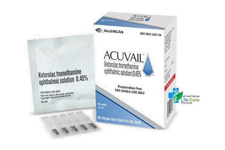 ACUVAIL 30 VIALS - Life Care Pharmacy